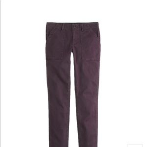 J.Crew Skinny Utility Chino- size 10